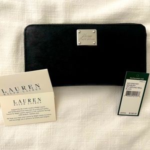 Ralph Lauren Newbury Zip Around Wallet